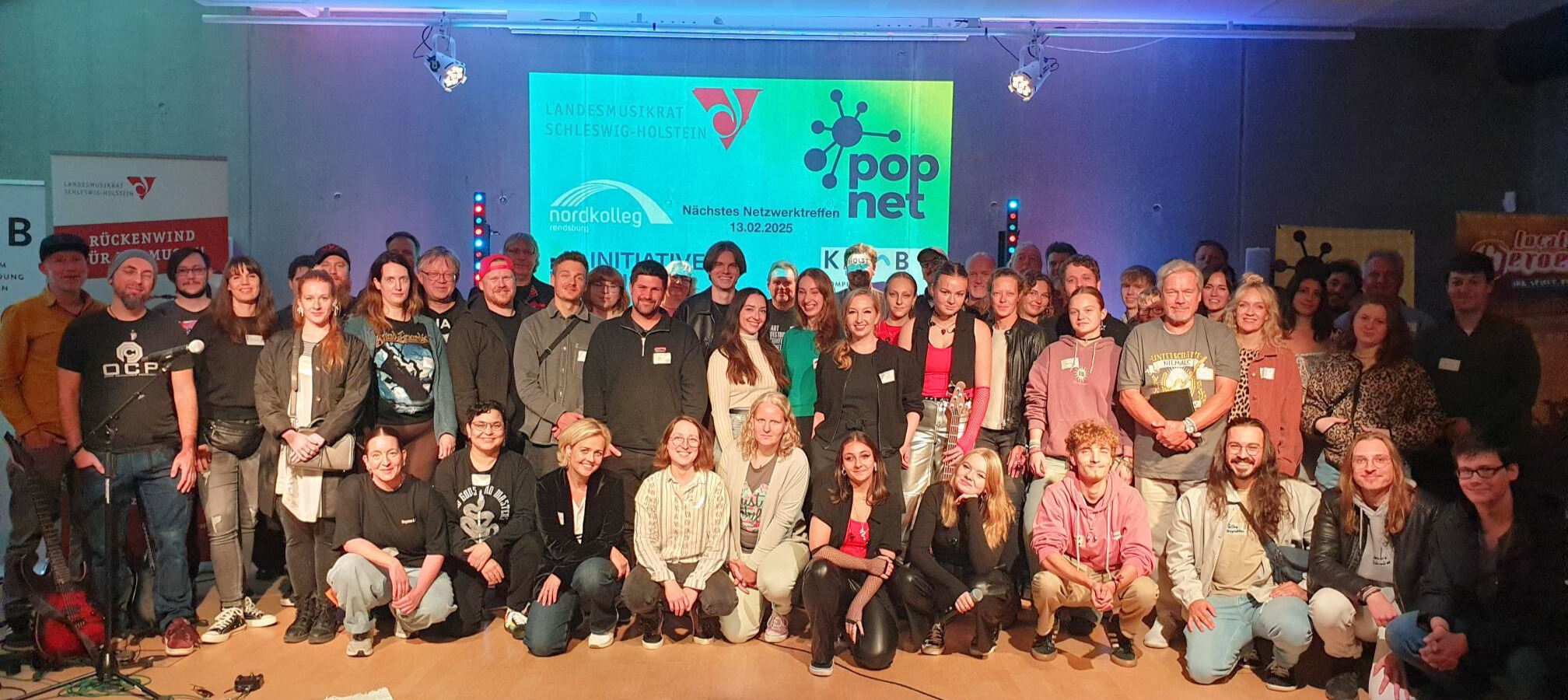 Beteiligte Menschen am Netzwerktreffen 2024 im Nordkolleg